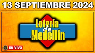 Resultado LOTERIA DE MEDELLIN VIERNES 13 de septiembre 2024 [upl. by Epstein]