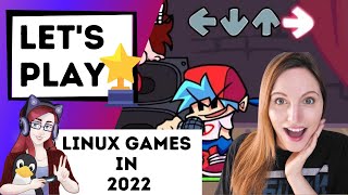 Linux Games  Lets Play linux linuxgaming [upl. by Olatha]