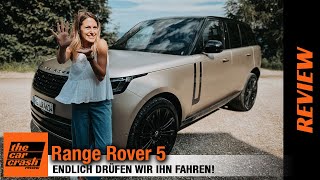 Range Rover 5 im Fahrbericht 2022 Das ist alles NEU beim LuxusGeländewagen Review  Test  P530 [upl. by Gilud]