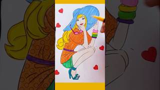 Coloring Gabbys Dollhouse Barbie amp True Magic Ink Coloring amp Activity Game Books Imagine InkKids [upl. by Tsenre]