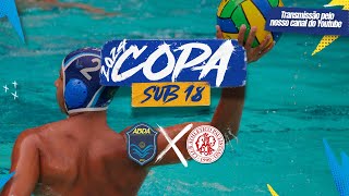 COPA SUB18 DE POLO AQUÁTICO DISPUTA DE 3º  MASCULINO  ABDA X PAULISTANO  TV ABDA [upl. by Esra780]