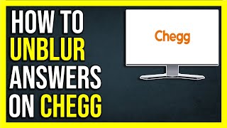 How To Unblur Answers On Chegg 2024  chegg answers free 2024 Updated [upl. by Giarla]