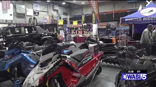 Maines Snowmobile Show opens its gates [upl. by Elery894]