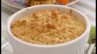 Apple crumble receta tradicional y fácil [upl. by Halverson]