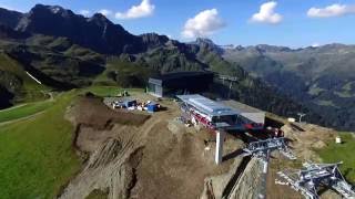 Baustelle der neuen Silvretta Bahn im Montafon [upl. by Fretwell]