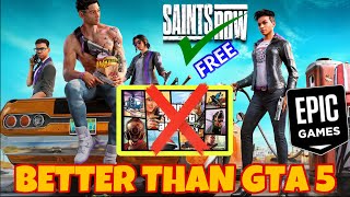 FINALLY SAINTS ROW FREE ✅FROM EPIC GAME 12 GAME [upl. by Crichton]