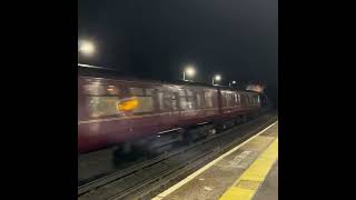 The Christmas Sussex Belle Train  LMS Black 5 No 44871 Locomotive [upl. by Trinette]