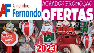 ACHADINHOS NO ARMARINHOS FERNANDO  OFERTAS PRO NATAL E TOUR ARMARINHOS FERNANDO DO BRAS [upl. by Knowland411]