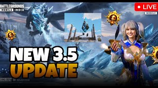 BGMI NEW UPDATE is Here 35 update Live bgmi livepubg bgmi live stream [upl. by Enale]