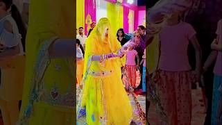 💃Rajputi Wedding Dance💃ghoomar rajputiweddingweddingdancewedding rajasthanishortsytshorts [upl. by Isadore695]