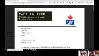 Maple Leaf Employer LMIA fraud [upl. by Everick]