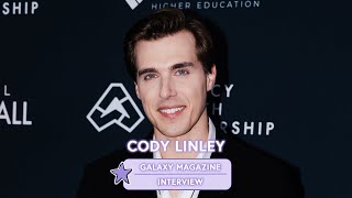 Cody Linley Interview at Legacy Ball  Galaxy Magazine [upl. by Omor455]