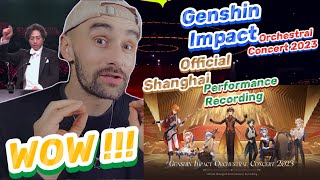 NEW GENSHIN IMPACT FAN REACTS TO GENSHIN IMPACT ORCHESTRAL CONCERT 2023 Shanghai Performance  WOW [upl. by Nedlog]