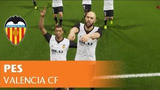 PES amp VCF  ACUERDO ENTRE KONAMI Y EL VALENCIA CF  Pro Evolution Soccer [upl. by Navillus]