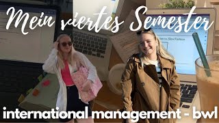 MEIN VIERTES SEMESTER International Management  BWL  Anne [upl. by Hgielah275]