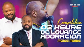 Pasteur MOISE MBIYE  02 HEURE DE LOUANGE amp ADORATION COMPILATION LIVE 2022 [upl. by Thorner]