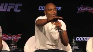 Anderson Silva Press Conference Highlights [upl. by Naryb327]