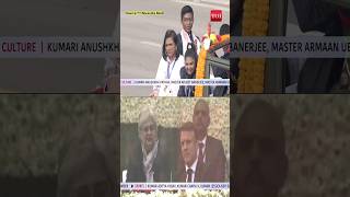 Watch PM Rashtriya Bal Puraskar awardees participate in Republic Day Parade [upl. by Iramaj]