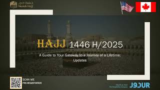 Hajj 2025  1446 H Updates  Registration opening on Nusuk [upl. by Alletse439]