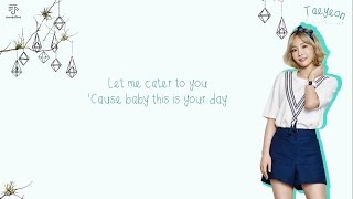 TaeTiSeo TTS 태티서  Cater To You  Cater 2 U ColorCodedEnglishLyrics 가사 by xoxobuttons [upl. by Thad]