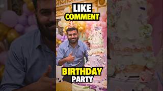 Daily Vlog 112  GRAND BIRTHDAY PARTY CELEBRATION🥳  1st Birthday Celebration shorts ytshorts [upl. by Nodearb]