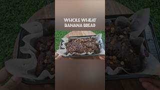 Healthy Whole wheat Banana bread [upl. by Iggy]