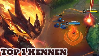 Wild Rift Kennen  Top 1 Kennen Gameplay Rank Challenger [upl. by Giordano]