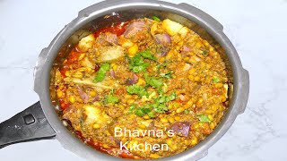 Undhiyu or Oondhiyu Video Recipe  Seasonal Vegetables  Bhavnas Kitchen [upl. by Nohsad]