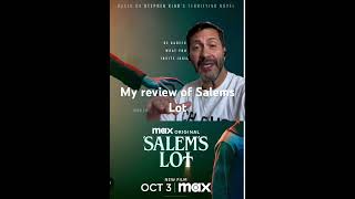 My review of Salems Lot 2024 horrorstories review fyp [upl. by Eisle413]