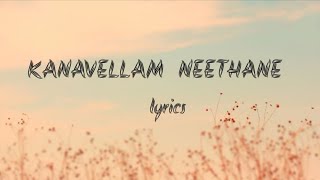 kanavellam neethane  lyrics raw version Dhilip Varman 2007 [upl. by Tirma]