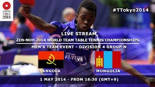 TTokyo2014 Angola  Monglia [upl. by Copland712]