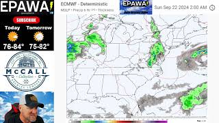 Friday September 20th 2024 video forecast [upl. by Mendie]