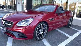 2018 MercedesBenz SLC 300 Hard Top Convertible  MercedesBenz Certified PreOwned [upl. by Branch]