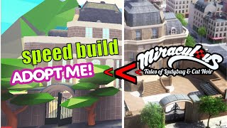 How to Build Agrestes Mansion  Race Track House SpeedBuild  Adopt Me Roblox [upl. by Hadik700]