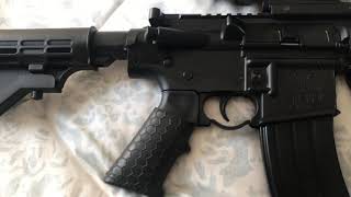 Modified Crosman DPMS SBR amp Bushmaster MPW CO2 BB guns [upl. by Berey]