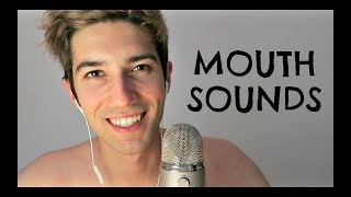 ASMR Mouth Sounds amp Blowing on Mic [upl. by Ehud372]