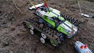 Lego 42065  xtrem crawling mod instructions [upl. by Anayik]