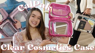 CALPAK CLEAR COSMETICS CASE Honest Review Which Size Should You Buy amp Is It Worth It [upl. by Htims177]