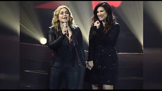 Chiquis Rivera Canta En Vivo con Laura Pausini [upl. by Adrell]