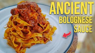 How to Make ANCIENT BOLOGNESE SAUCE Recipe like a Great Grandmother from Bologna [upl. by Maribelle]