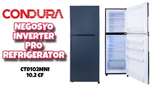 Condura Negosyo Inverter Pro Refrigerator CTD102MNI refnapangnegosyo  Ann Rivera [upl. by Argus]