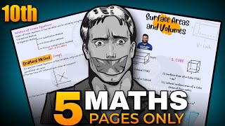 Finish MATHS syllabus in 5 Pages ONLY VALID only for 24 hours🔥 [upl. by Arno]