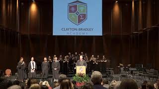 Clayton Bradley 2022 Graduation Ceremony at Clayton Center for the Arts [upl. by Griffiths732]