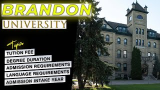 Brandon University [upl. by Nile]