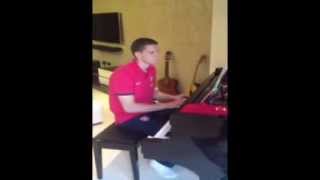 Szczesny winds up Spurs fans with piano ditty [upl. by Lincoln583]