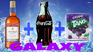 GALAXY EMPERADOR DOUBLE LIGHT  COKE  TANG GRAPES MIX  Donna Salas official [upl. by Susanetta196]