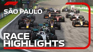 Race Highlights  2022 Sao Paulo Grand Prix [upl. by Haerb]