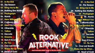 Alternative Rock Of The 90s 2000s  Evanescence Nickelback Linkin park Creed AudioSlave Hinder [upl. by Jenna426]