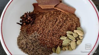 Authentic Hyderabadi garam masala recipe  basic Garam masala powder recipe [upl. by Odarnoc]