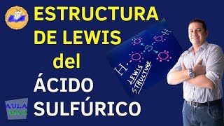 Estructura de Lewis del ácido sulfúrico  H2SO4 [upl. by Asseniv]